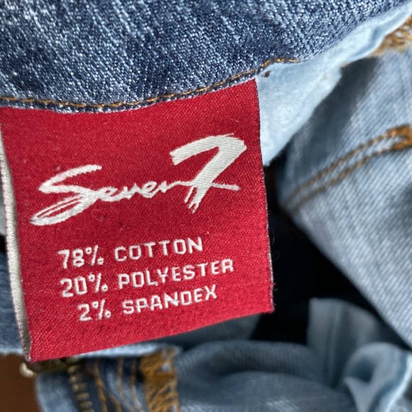 Seven7 jeans embroidered pockets 28 Regular boot cut - Picture 8 of 11